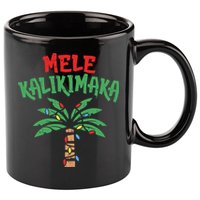 Tree Hawaiian Christmas In July 11oz C Handle Ceramic Mug