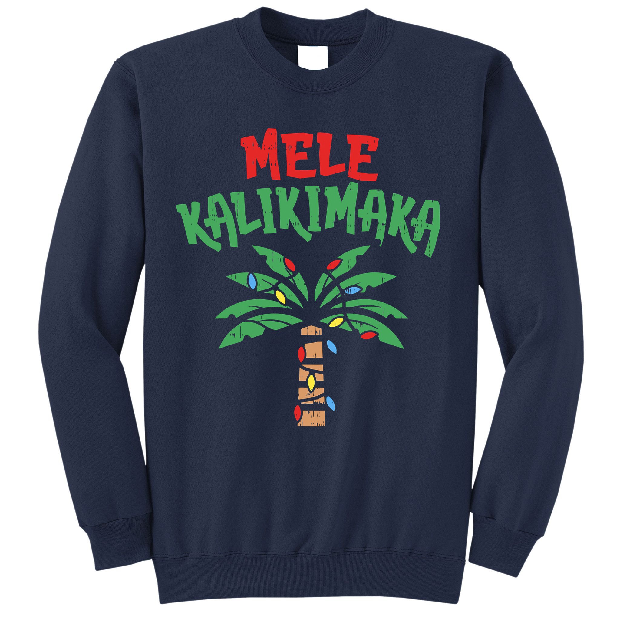 Tree Hawaiian Christmas In July Sweatshirt
