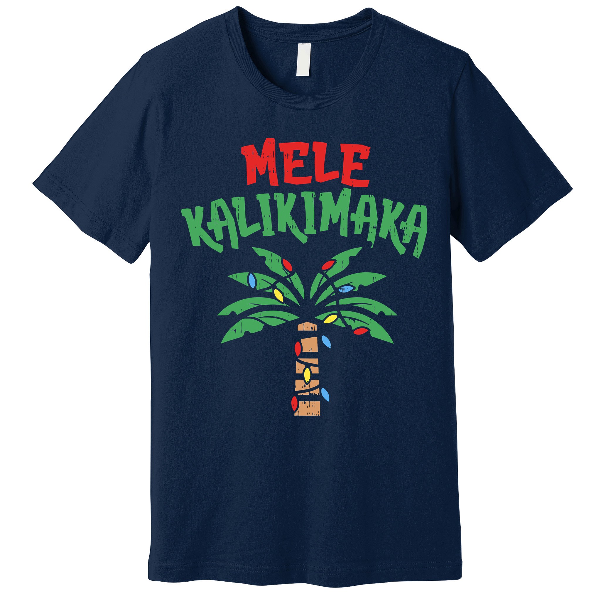 Tree Hawaiian Christmas In July Premium T-Shirt