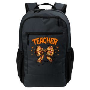 Teacher Halloween Coquette Back To School Daily Commute Backpack