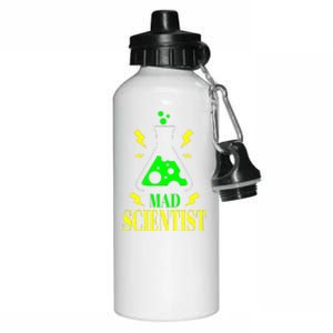 Teacher Halloween Costume Mad Scientist Science Aluminum Water Bottle 