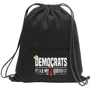 Trump Halloween Costume Democrats Stole My Costume Sweatshirt Cinch Pack Bag