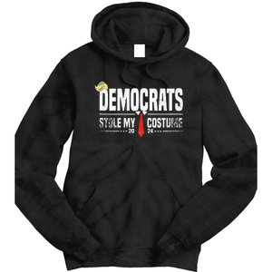 Trump Halloween Costume Democrats Stole My Costume Tie Dye Hoodie