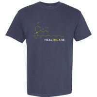 THC Healthcare Cannabis Medical Marijuana Garment-Dyed Heavyweight T-Shirt