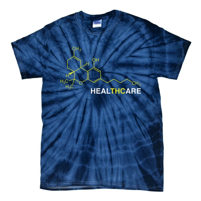 THC Healthcare Cannabis Medical Marijuana Tie-Dye T-Shirt