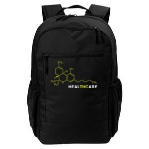 THC Healthcare Cannabis Medical Marijuana TShirt Daily Commute Backpack