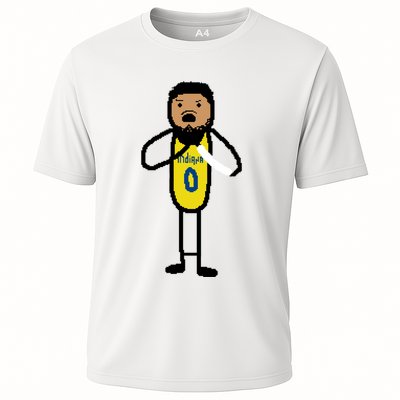 The Haliburton Choke Paint Game 7 Performance Shirt