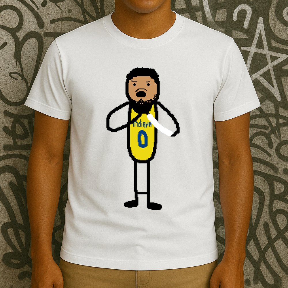 The Haliburton Choke Paint Game 7 T-Shirt