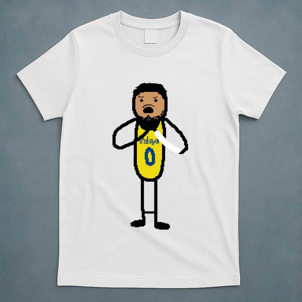 The Haliburton Choke Paint Game 7 T-Shirt