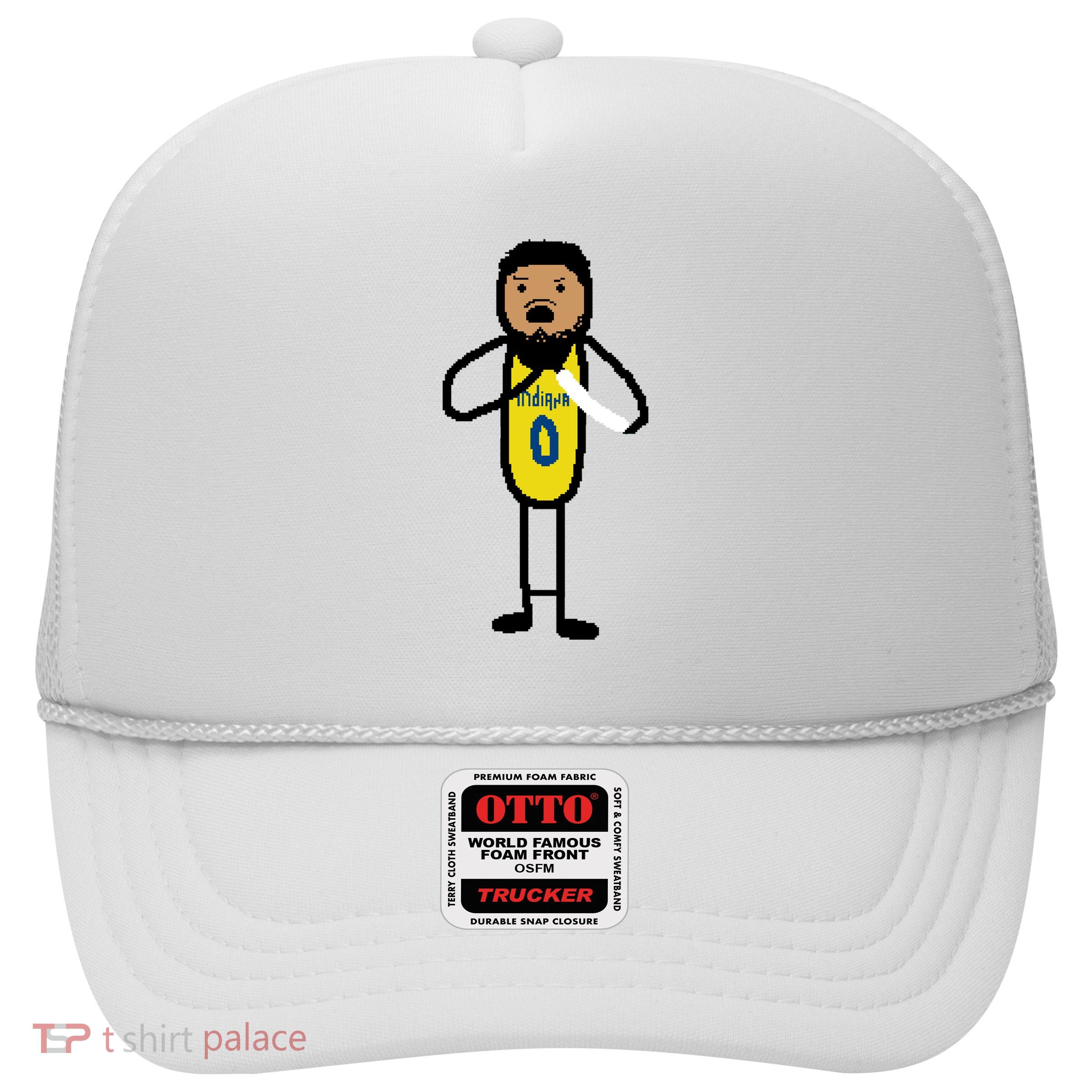 The Haliburton Choke Paint Game 7 Trucker Hat