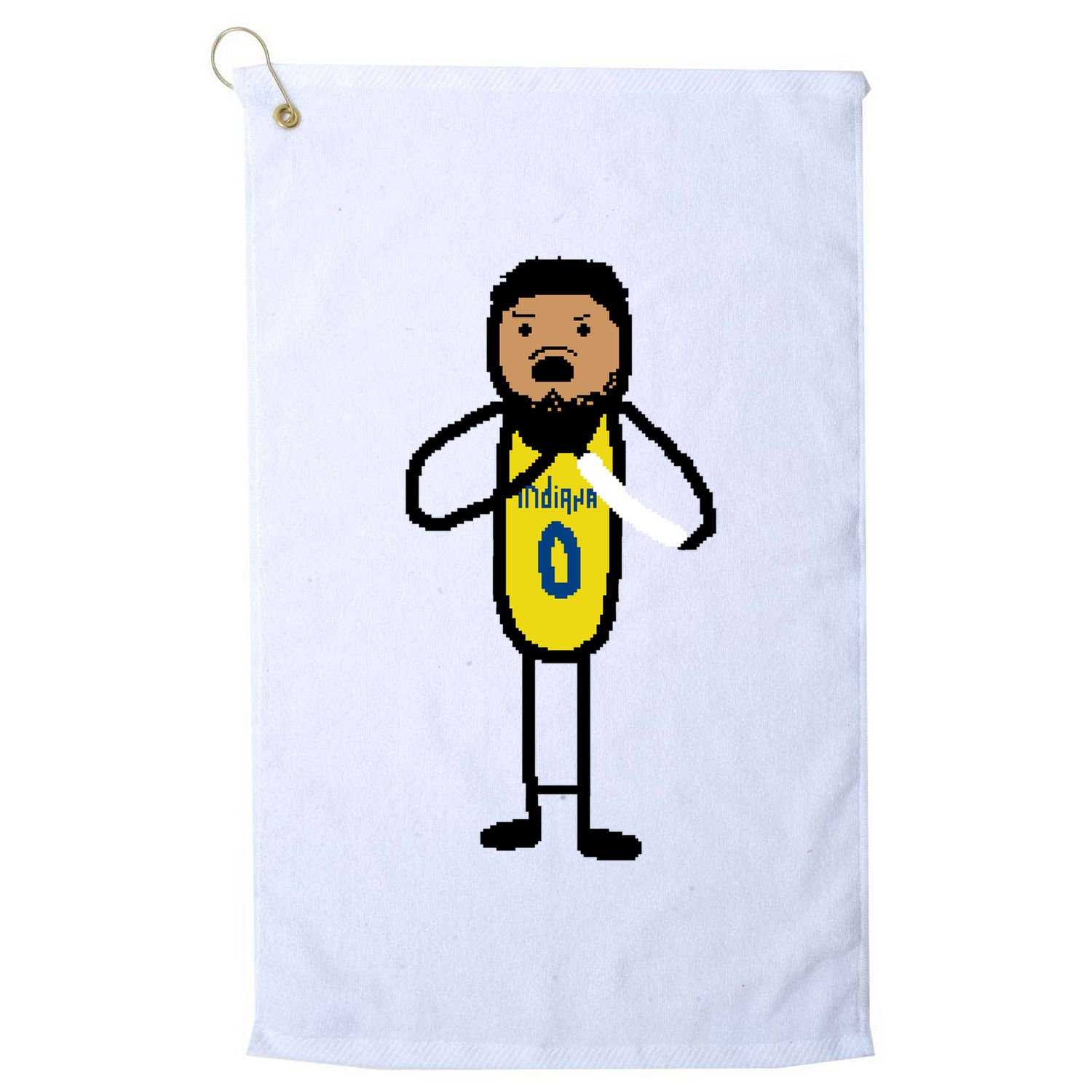The Haliburton Choke Paint Game 7 Golf Towel