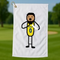 The Haliburton Choke Paint Game 7 Golf Towel