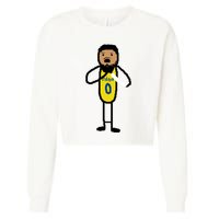 The Haliburton Choke Paint Game 7 Cropped Pullover Crew