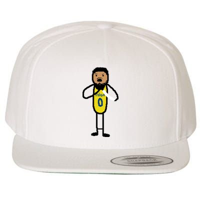 The Haliburton Choke Paint Game 7 Wool Snapback Cap
