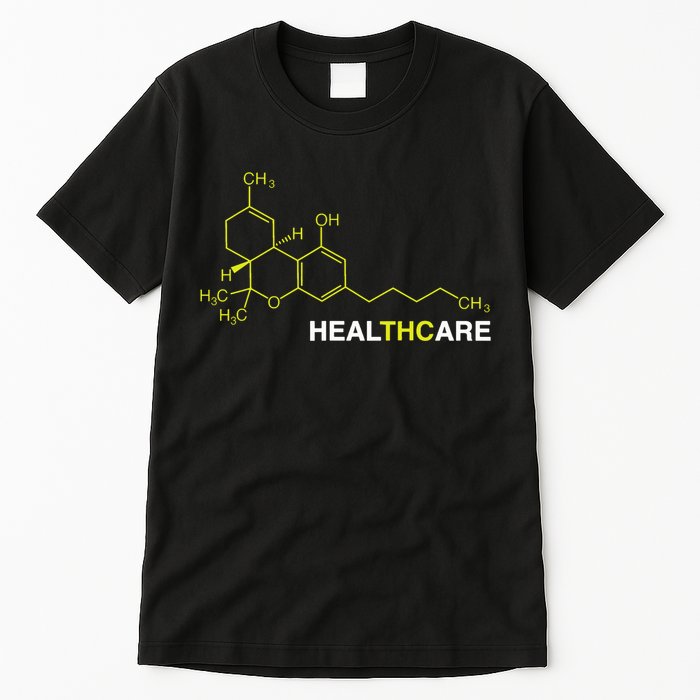 Thc Healthcare Cannabis Medical Marijuana Tall T-Shirt