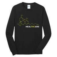 Thc Healthcare Cannabis Medical Marijuana Tall Long Sleeve T-Shirt