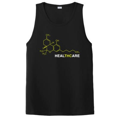 Thc Healthcare Cannabis Medical Marijuana PosiCharge Competitor Tank