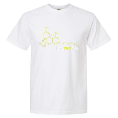 Thc Healthcare Cannabis Medical Marijuana Garment-Dyed Heavyweight T-Shirt