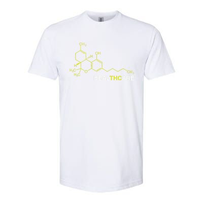 Thc Healthcare Cannabis Medical Marijuana Softstyle CVC T-Shirt