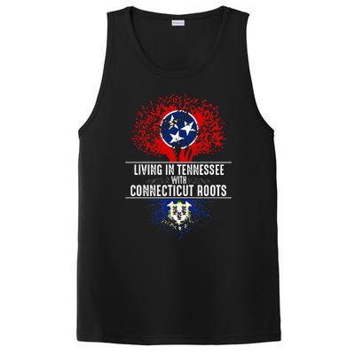 Tennessee Home Connecticut Roots State Tree Flag PosiCharge Competitor Tank