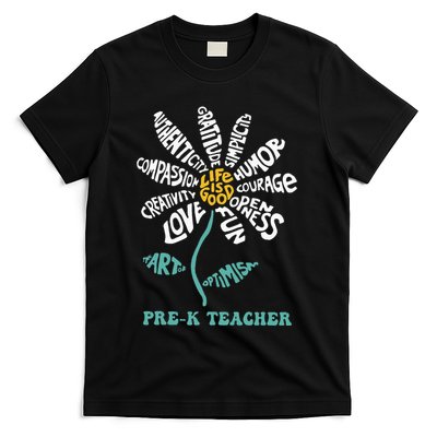 Teacher Humor Courage Openness Fun Love T-Shirt