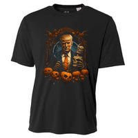 Trump Halloween Costume Scary President Cooling Performance Crew T-Shirt