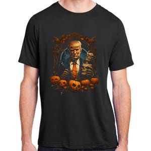 Trump Halloween Costume Scary President Adult ChromaSoft Performance T-Shirt