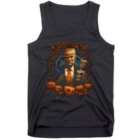 Trump Halloween Costume Scary President Tank Top