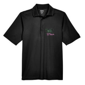 Tech Humor Computer Nerd Men's Origin Performance Pique Polo