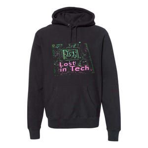 Tech Humor Computer Nerd Premium Hoodie