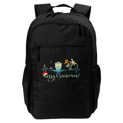 Tropical Heartbeat Christmas Cruise 2024 Merry Cruisemas Backpack