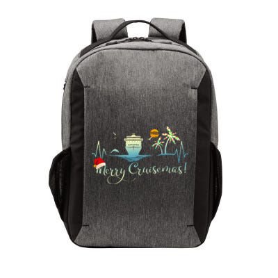 Tropical Heartbeat Christmas Cruise 2024 Merry Cruisemas Vector Backpack