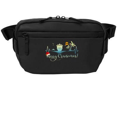 Tropical Heartbeat Christmas Cruise 2024 Merry Cruisemas Crossbody Pack