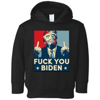 Trump Hope Design Fuck You Biden Toddler Hoodie