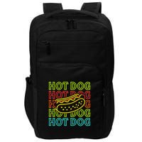 Trending Hot Dog Fashion Neon Design Impact Tech Backpack