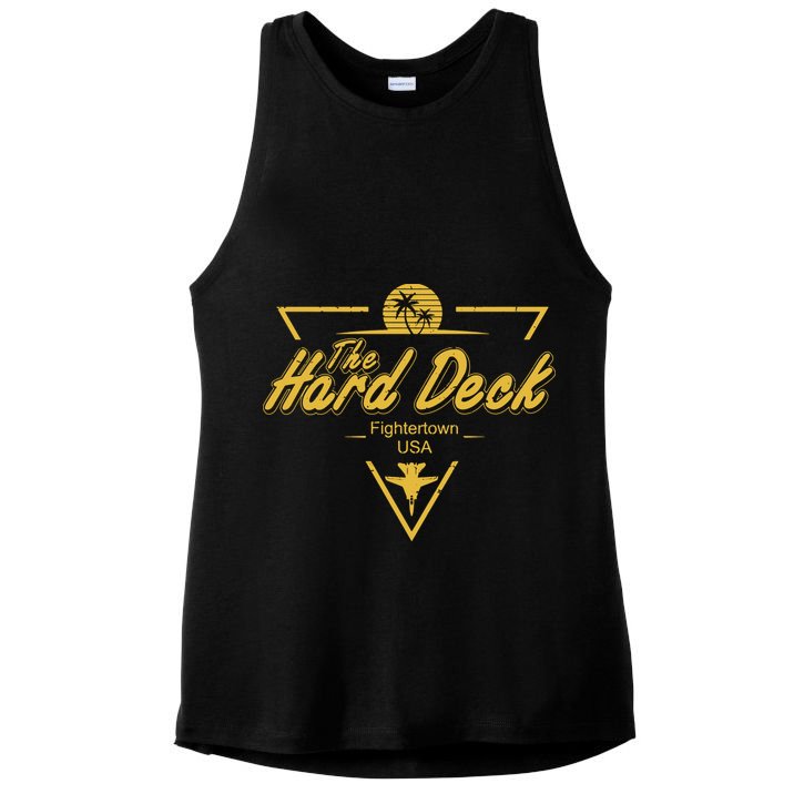 The Hard Deck Bar Ladies PosiCharge Tri-Blend Wicking Tank