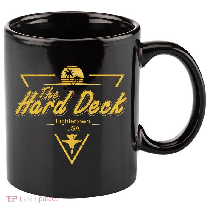 The Hard Deck Bar 11oz C Handle Ceramic Mug