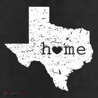 Texas Home Distressed Tx Map With Heart 7 Panel Mesh Trucker Snapback Hat