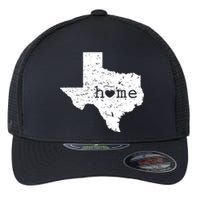 Texas Home Distressed Tx Map With Heart Flexfit Unipanel Trucker Cap