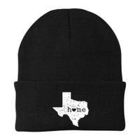 Texas Home Distressed Tx Map With Heart Beanie