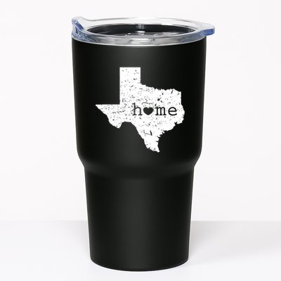 Texas Home Distressed Tx Map With Heart Tumbler