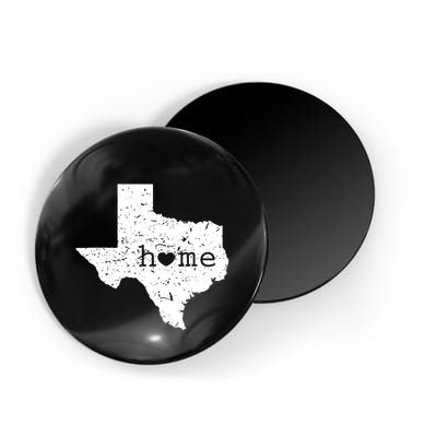Texas Home Distressed Tx Map With Heart Magnet