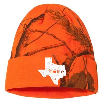 Texas Home Distressed Tx Map With Heart Kati Licensed 12" Camo Beanie