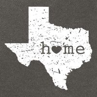 Texas Home Distressed Tx Map With Heart Cotton Canvas Backpack