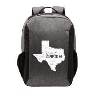 Texas Home Distressed Tx Map With Heart Vector Backpack