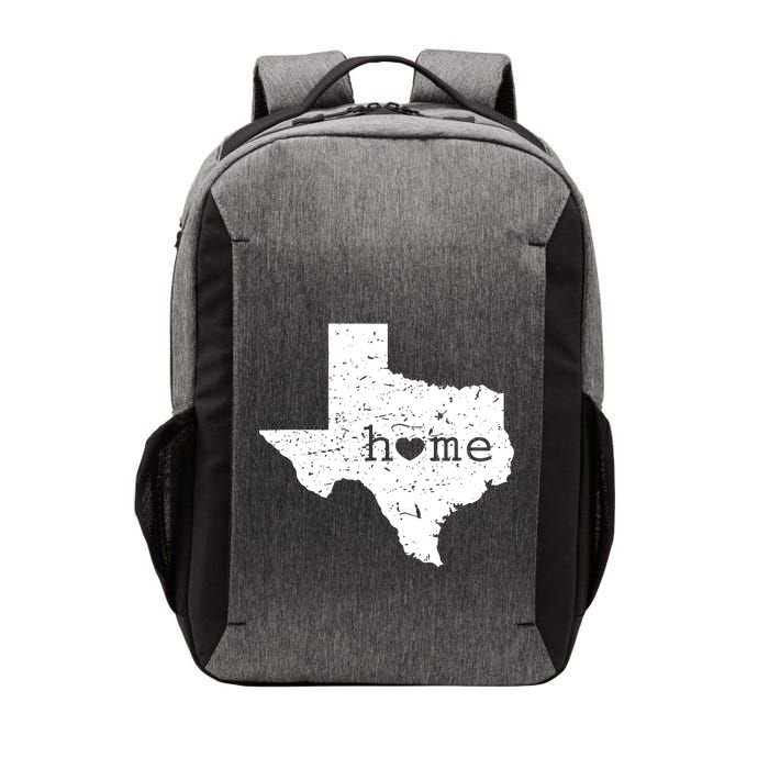 Texas Home Distressed Tx Map With Heart Vector Backpack