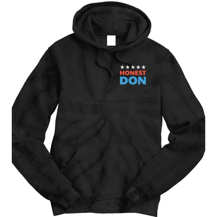 Trump Honest Don 2024 Funny Tie Dye Hoodie