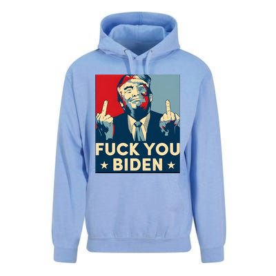 Trump Hope Design Fuck You Biden Unisex Surf Hoodie