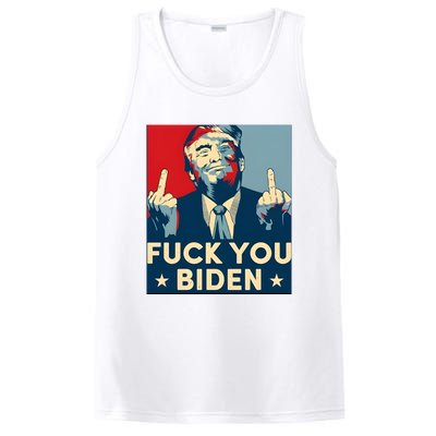 Trump Hope Design Fuck You Biden PosiCharge Competitor Tank