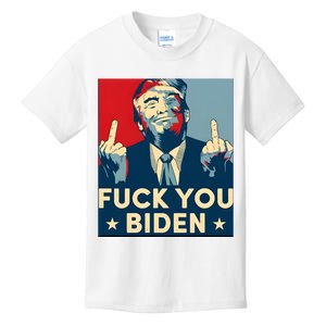 Trump Hope Design Fuck You Biden Kids T-Shirt